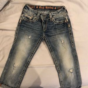 Rock Revival Jean Capris